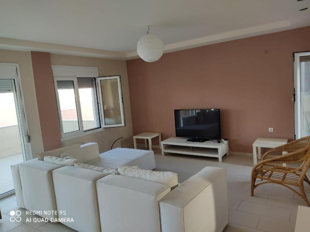Fotis Apartments Skala Neon Kydonion Buitenkant foto