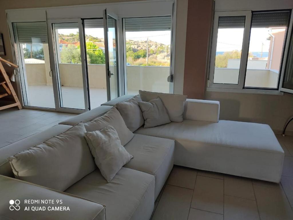 Fotis Apartments Skala Neon Kydonion Buitenkant foto