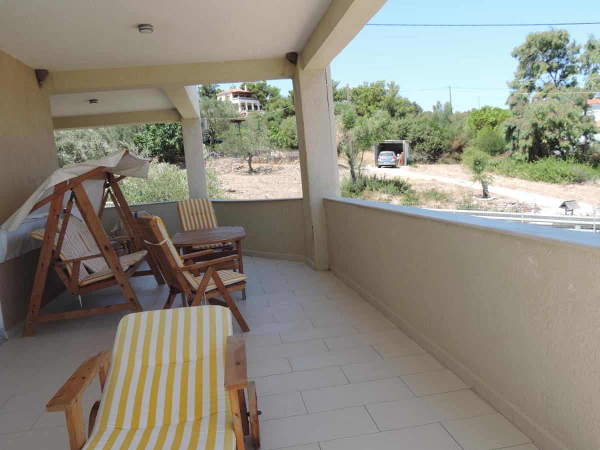 Fotis Apartments Skala Neon Kydonion Buitenkant foto