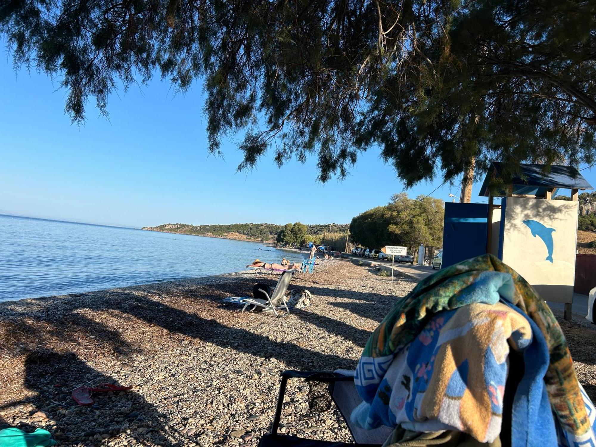 Fotis Apartments Skala Neon Kydonion Buitenkant foto